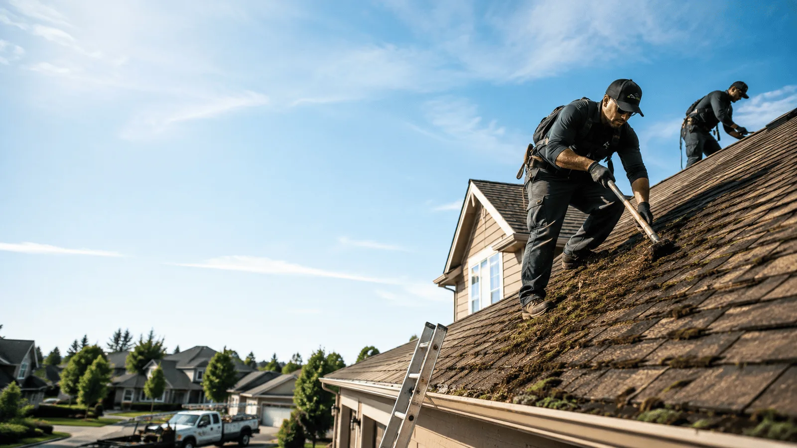 Roof Moss Removal in Lorimor, IA near me